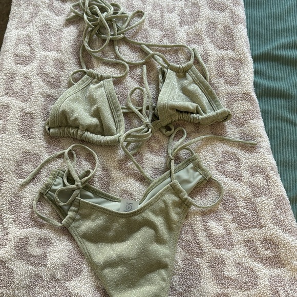 Montce Swim Sparkly Jade Bikini - Picture 3 of 4